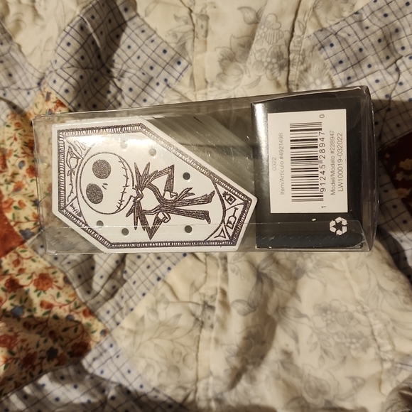 Disney Nightmare Before Christnas Jack Skellington Metal String Lights - Picture 3 of 5